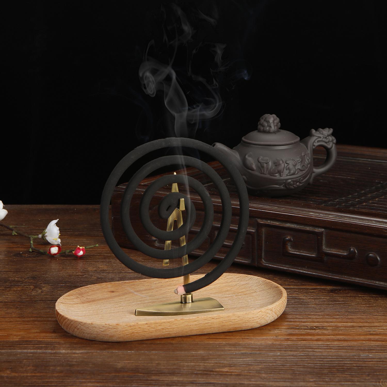 Retro Metal Incense Holder Coil Aromatherapy Incense Burner Wooden Mosquito Incense Tray Aromatherapy Home Art Decoration бронзовий
Retro Metal Incense Holder Coil Aromatherapy Incense Burner Wooden Mosquito Incense Tray Aromatherapy Home Art Decoration бронзовий