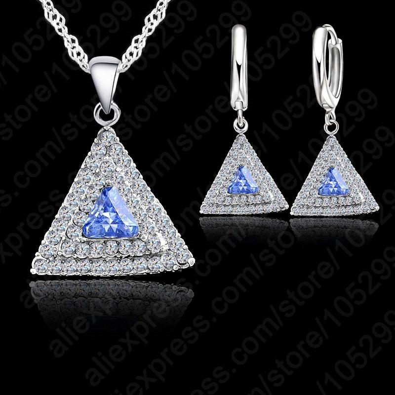 Top Selling 925 Sterling Silver Jewelry Set 18 inches Chain Pendant Necklace / Earring CZ Jewelry Set For Women Wedding Gift синій
Top Selling 925 Sterling Silver Jewelry Set 18 inches Chain Pendant Necklace / Earring CZ Jewelry Set For Women Wedding Gift синій