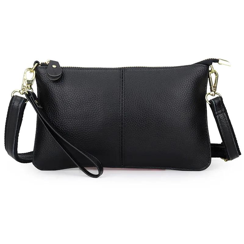 Genuine Leather Women Crossbody Bags Wristlet Clutches Female Real Leather Messenger Bags Clutch Purse Bag чёрный
Genuine Leather Women Crossbody Bags Wristlet Clutches Female Real Leather Messenger Bags Clutch Purse Bag чёрный