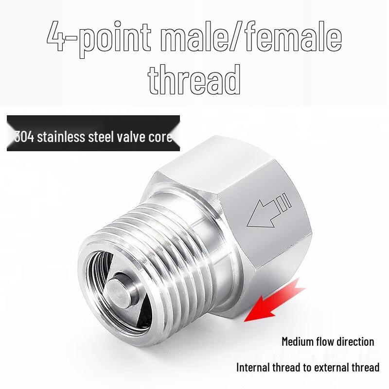 Stainless Steel Check Valve 3-Pack
Stainless Steel Check Valve 3-Pack
