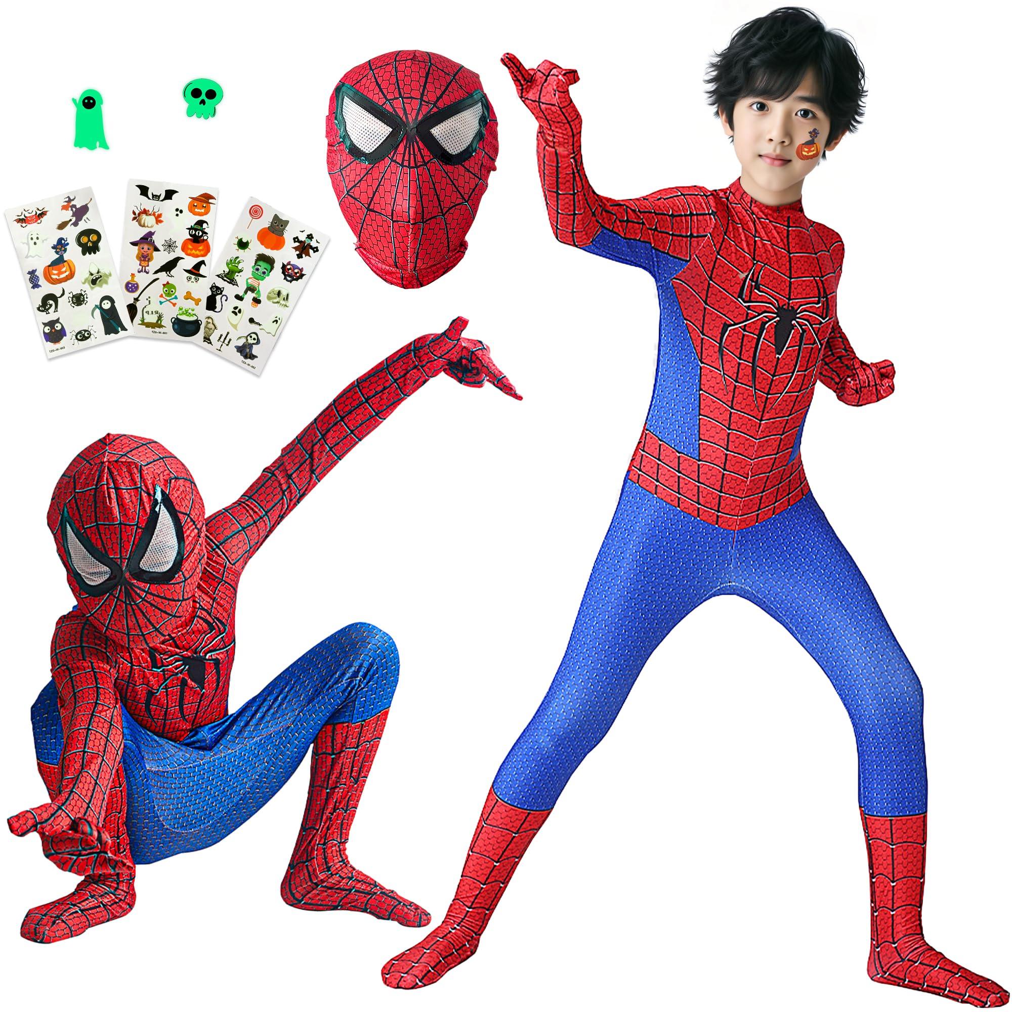 Goreson Spider Cosplay Full Body Zentai Soft and 3D Combat Size 140 Costume, Kids Suit, Stretchy, Print, Boys Uniform, One-Piece Set, Disguise,
Goreson Spider Cosplay Full Body Zentai Soft and 3D Combat Size 140 Costume, Kids Suit, Stretchy, Print, Boys Uniform, One-Piece Set, Disguise,