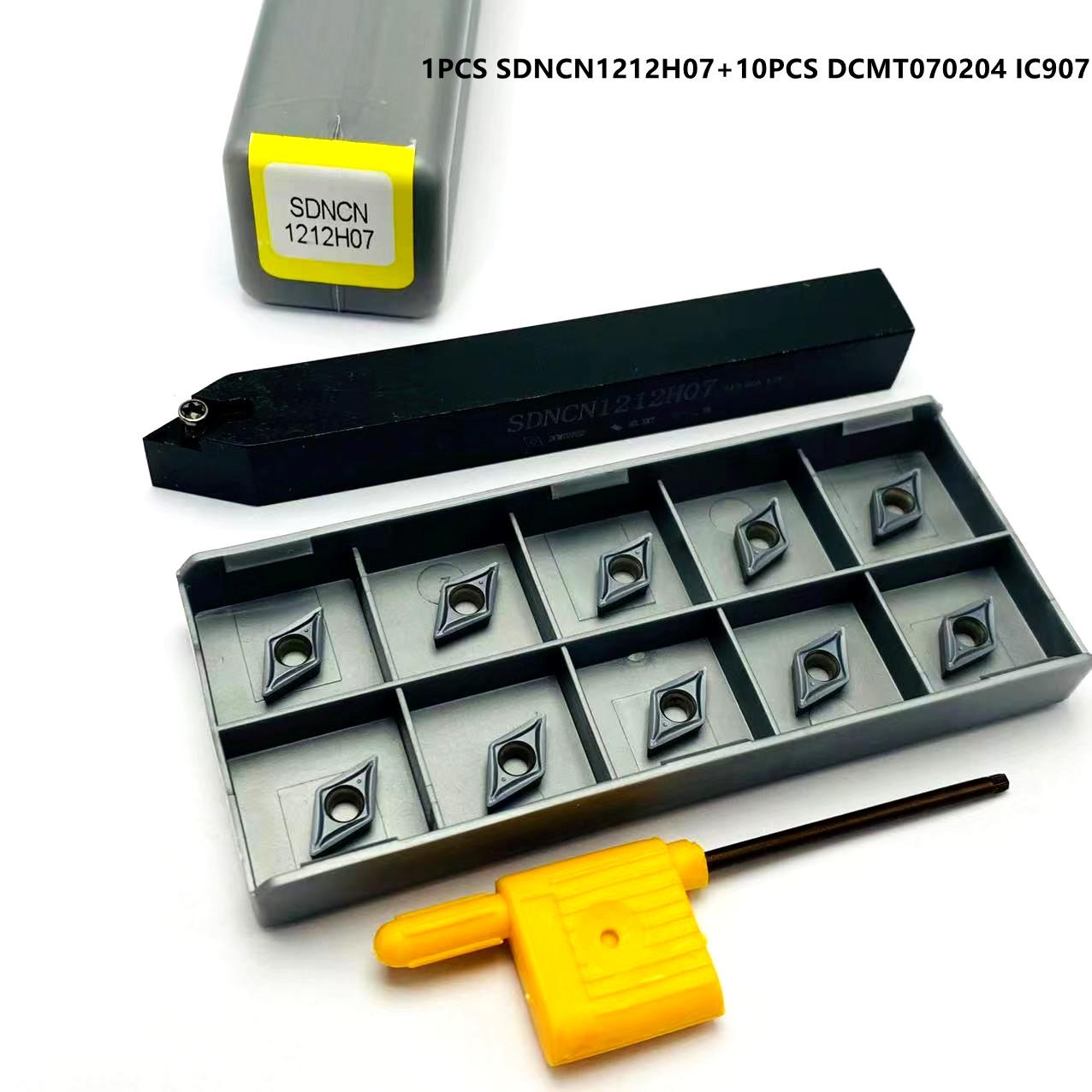 SDNCN1010H07 SDNCN1212H07 SDNCN161H07 SDNCN2020K07 Зовнішній тримач інструменту для автомобіля. dcmt070204 Різальна пластина з твердого сплаву для CNC токарного верстата
SDNCN1010H07 SDNCN1212H07 SDNCN161H07 SDNCN2020K07 Зовнішній тримач інструменту для автомобіля. dcmt070204 Різальна пластина з твердого сплаву для CNC токарного верстата