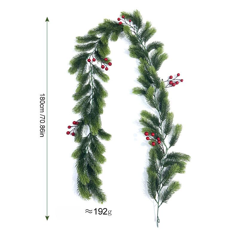 Искусственная рождественская зеленая лоза Искусственная сосновая иголка Красная фруктовая лоза Собачий хвост Новогоднее оконное растение Декорация
Искусственная рождественская зеленая лоза Искусственная сосновая иголка Красная фруктовая лоза Собачий хвост Новогоднее оконное растение Декорация