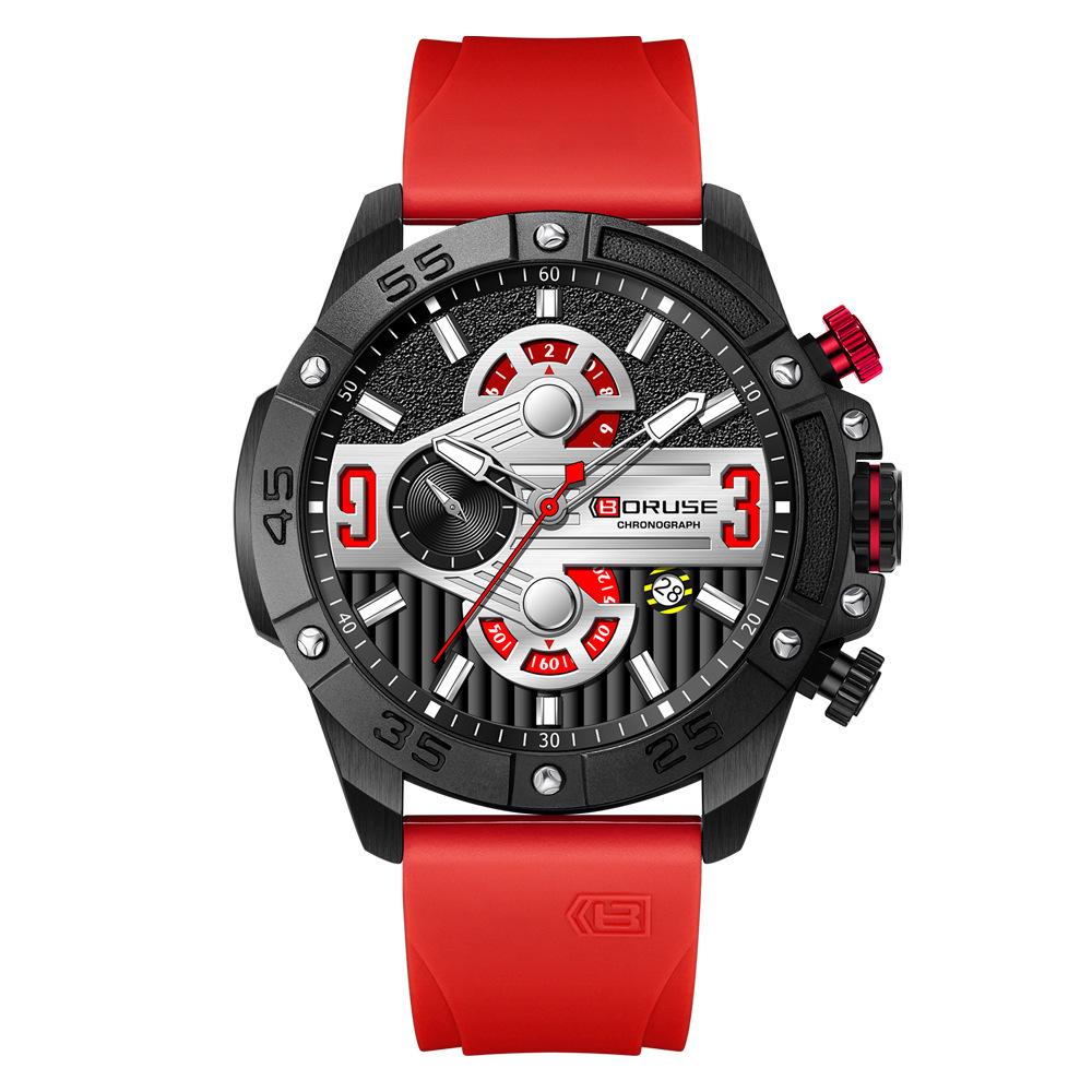 Boruse Explosive Men S Watch Sports Waterproof Luminous Silicone Calendar Multifunctional Quartz Watch
Boruse Explosive Men S Watch Sports Waterproof Luminous Silicone Calendar Multifunctional Quartz Watch