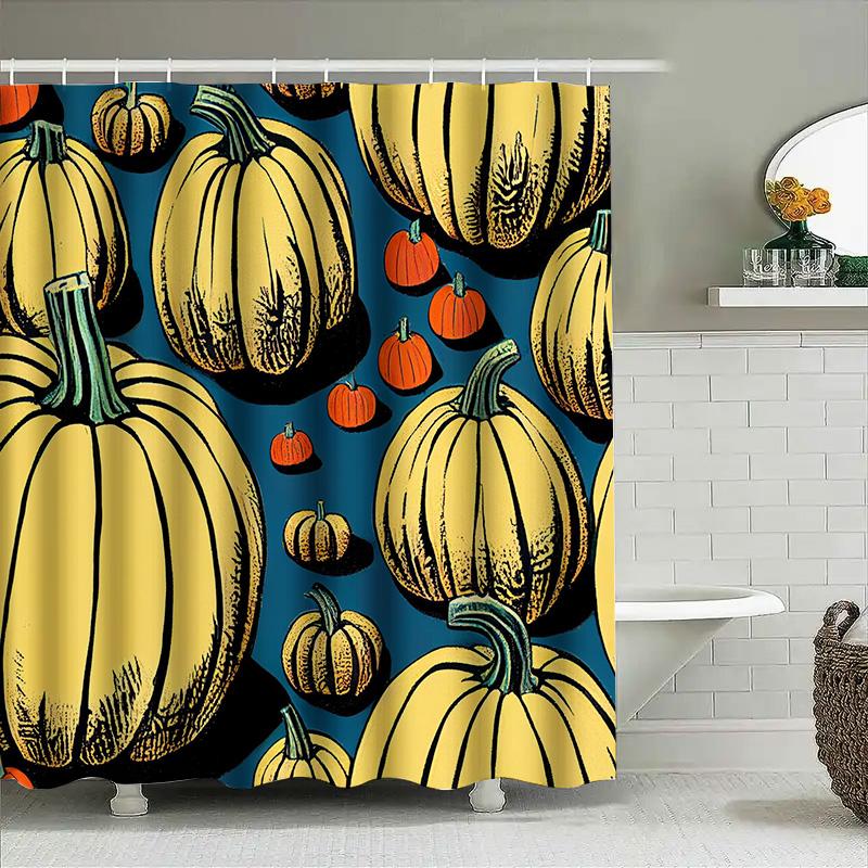 Tuniu Pumpkin Pattern Shower Curtain Unique Fall Halloween Decorative Bathroom Curtain For Home Decor W60H190(CM)-1 Pcs
Tuniu Pumpkin Pattern Shower Curtain Unique Fall Halloween Decorative Bathroom Curtain For Home Decor W60H190(CM)-1 Pcs