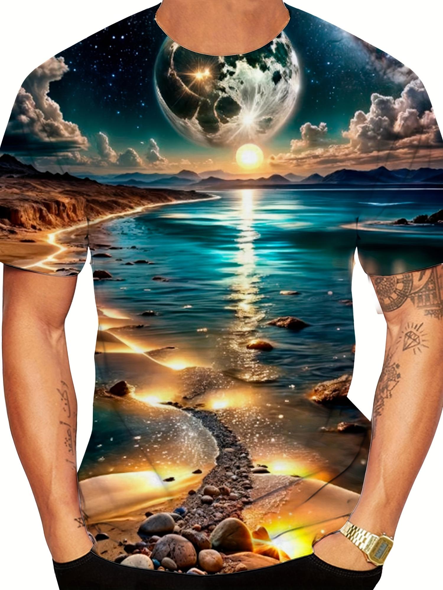 Men beach sunset ocean print t-shirt Fashionable and simple temperament Home ride Kids Tshirt Men s Shirts Woman t-shirts 6XL
Men beach sunset ocean print t-shirt Fashionable and simple temperament Home ride Kids Tshirt Men s Shirts Woman t-shirts 6XL