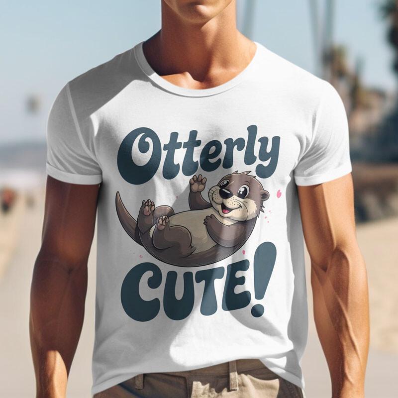 Men s Oversize T-shirt With Otterly Cute Otter Graphic Unisex White Cotton Tee 4XL
Men s Oversize T-shirt With Otterly Cute Otter Graphic Unisex White Cotton Tee 4XL