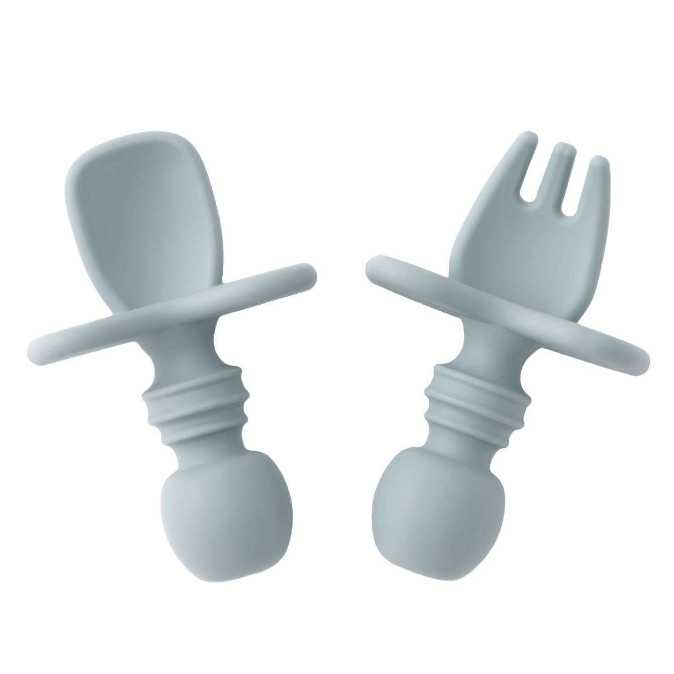 Color Kids 2PCS Silicone Baby Tableware Set Soft Fork Spoon BPA Free Portable Mini Feeding Utensils Spork Training Fork Spoon
Color Kids 2PCS Silicone Baby Tableware Set Soft Fork Spoon BPA Free Portable Mini Feeding Utensils Spork Training Fork Spoon
