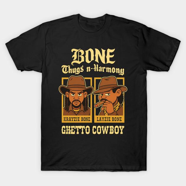 Men Black Print T-shirt Bone-Thugs-N-Harmony / Ghetto Cowboy No-Cut Transfer Paper Print Cotton Tshirt XL чорний
Men Black Print T-shirt Bone-Thugs-N-Harmony / Ghetto Cowboy No-Cut Transfer Paper Print Cotton Tshirt XL чорний