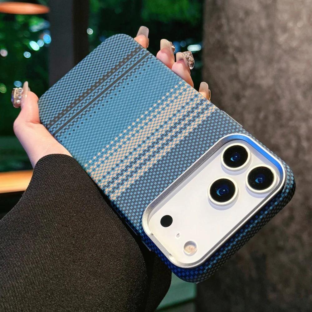 Carbon Fiber Relief Magsafe Case For 13 14 15 16 17 Pro Max Plus Magnetic Wireless Charging Alloy Lens Shockproof Cover темно-синий
Carbon Fiber Relief Magsafe Case For 13 14 15 16 17 Pro Max Plus Magnetic Wireless Charging Alloy Lens Shockproof Cover темно-синий