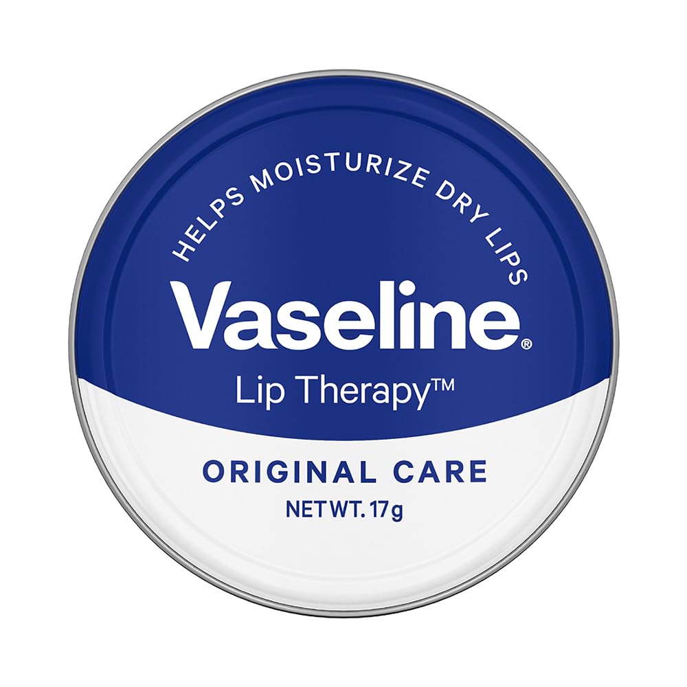 Vaseline Lip Tins Original Care 17g Hydrating Lip Balm for Soft Supple Lips On the Go
Vaseline Lip Tins Original Care 17g Hydrating Lip Balm for Soft Supple Lips On the Go