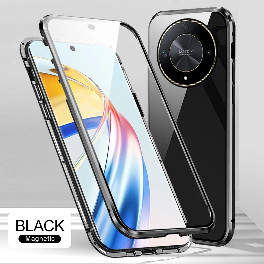 Магнитный металлический чехол для Huawei Honor X9b X9a X9c 5G X40 X50 X60 Pro Двусторонний чехол из закаленного стекла Honor X9a 5G чёрный
Магнитный металлический чехол для Huawei Honor X9b X9a X9c 5G X40 X50 X60 Pro Двусторонний чехол из закаленного стекла Honor X9a 5G чёрный