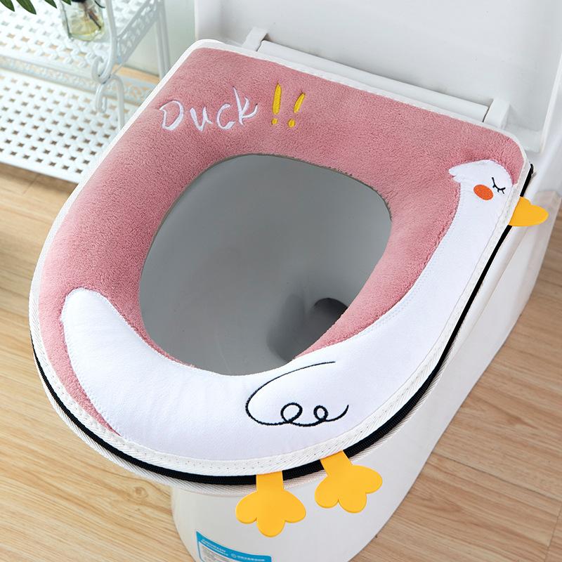 Universal Thickened Warm Zipper for All Seasons Autumn and Winter Toilet Toilet Cover Cute Household рожевий
Universal Thickened Warm Zipper for All Seasons Autumn and Winter Toilet Toilet Cover Cute Household рожевий