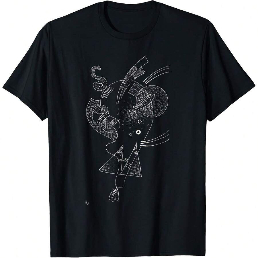 Kandinsky White Figure 1938 T-Shirt All Seasons,220g Pure Cotton Single-Sided Printed Crew Neck Short 5XL різнокольоровий
Kandinsky White Figure 1938 T-Shirt All Seasons,220g Pure Cotton Single-Sided Printed Crew Neck Short 5XL різнокольоровий