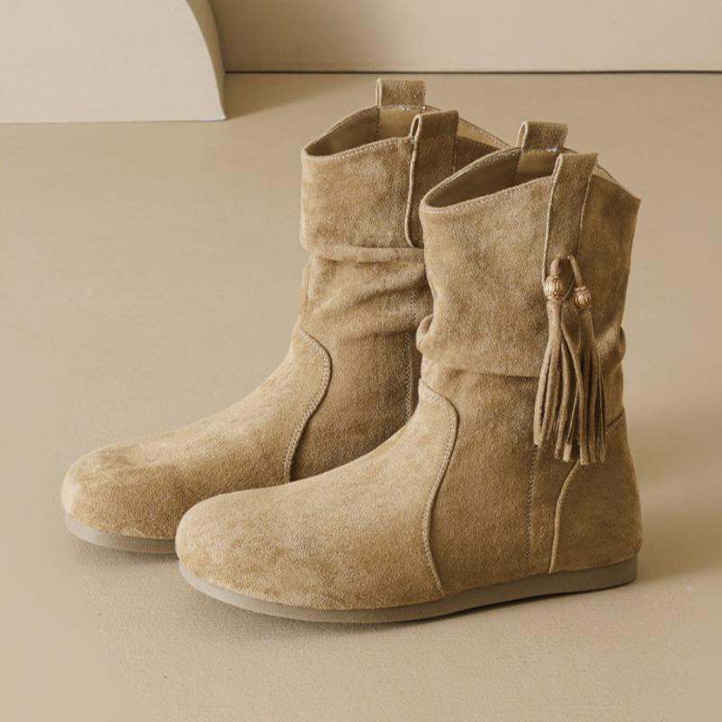 Maillard Retro Slouch Boots Fashion Trouser Boots Western Cowboy Rider Boots Non-slip Ankle Boots 40 малиновий
Maillard Retro Slouch Boots Fashion Trouser Boots Western Cowboy Rider Boots Non-slip Ankle Boots 40 малиновий