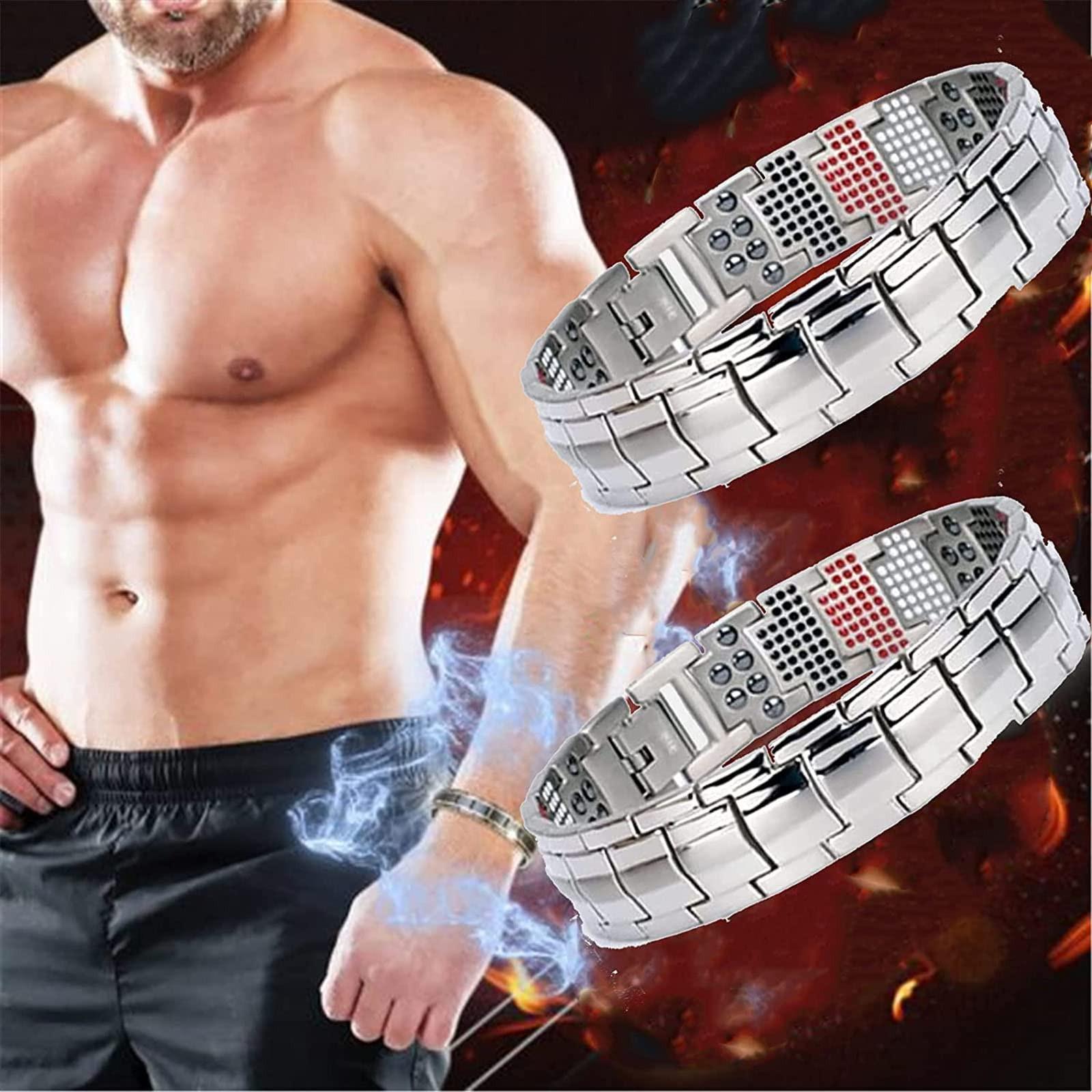 Съемный регулируемый лечебный браслет из 2 частей с лечением магнитным полем B
Съемный регулируемый лечебный браслет из 2 частей с лечением магнитным полем B