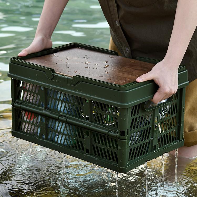 Portable Folding Storage Box for Camping and Home 30x20x16cm
Portable Folding Storage Box for Camping and Home 30x20x16cm