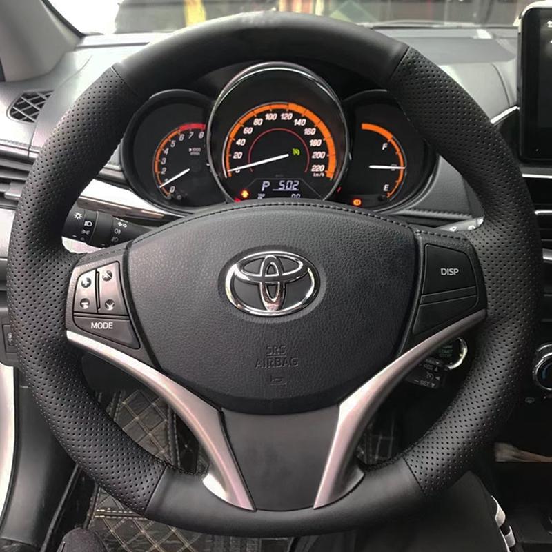 Оплетка рулевого колеса автомобиля на заказ, 100% подходит для Toyota Yaris Vios 2014 2015 2016, автомобильные аксессуары для интерьера рулевого управления
Оплетка рулевого колеса автомобиля на заказ, 100% подходит для Toyota Yaris Vios 2014 2015 2016, автомобильные аксессуары для интерьера рулевого управления