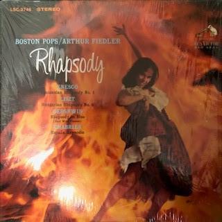 LP Record BOSTON POPS ORCHESTRA / ARTHUR FIED - Rhapsody LSC2746 RCA Victor Red 1964 US Classical Used
LP Record BOSTON POPS ORCHESTRA / ARTHUR FIED - Rhapsody LSC2746 RCA Victor Red 1964 US Classical Used