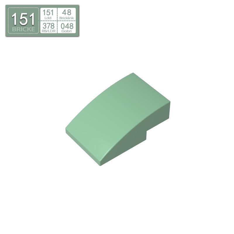 BRICKE 2x3 Curved Brick Compatible with Lego 24309 MOC DIY Building Blocks 50g (Approx. 40 pieces)
BRICKE 2x3 Curved Brick Compatible with Lego 24309 MOC DIY Building Blocks 50g (Approx. 40 pieces)