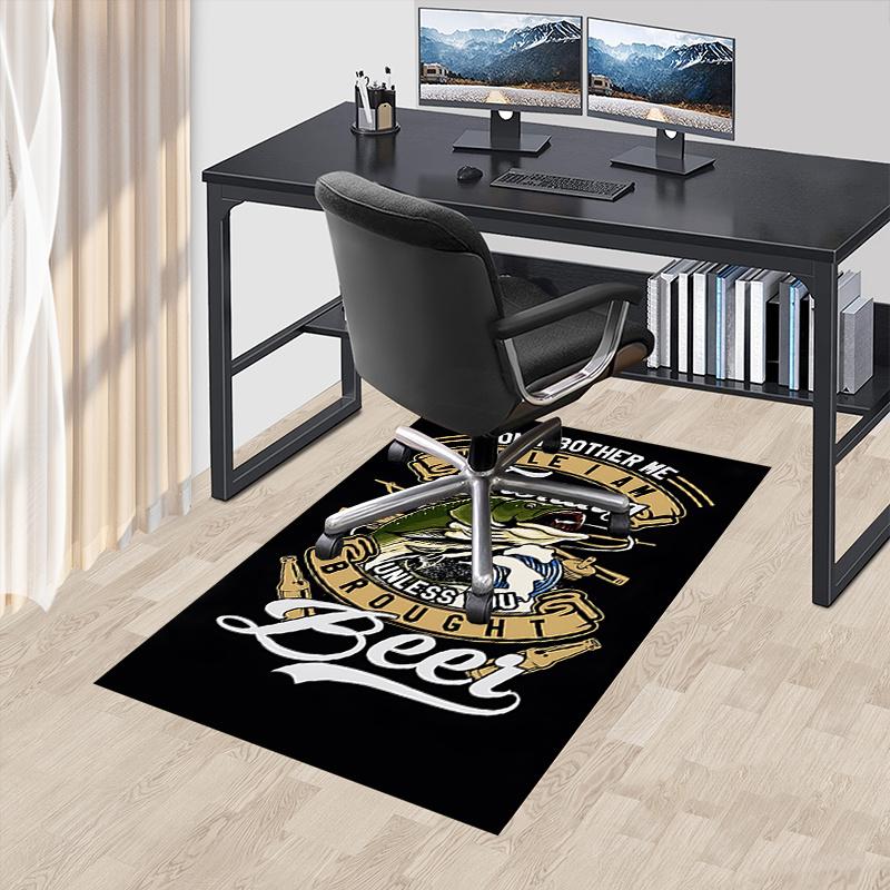 Fishing Enthusiast Theme Office Carpet Chair Mat: Fishing Lover s Gift - Don t Bother Me While I Am Fishing Unless You Brought Beer - Ultra 60cm by 90cm
Fishing Enthusiast Theme Office Carpet Chair Mat: Fishing Lover s Gift - Don t Bother Me While I Am Fishing Unless You Brought Beer - Ultra 60cm by 90cm