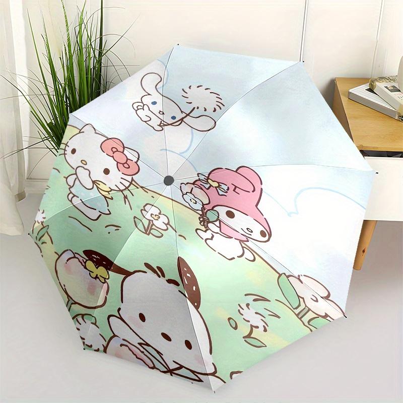 1pc Hello Kitty,My Melody Automatic Umbrella-Foldable, Durable 8-Bone Design, Compact and Stylish, Great for Camping, Halloween, Christmas,
1pc Hello Kitty,My Melody Automatic Umbrella-Foldable, Durable 8-Bone Design, Compact and Stylish, Great for Camping, Halloween, Christmas,