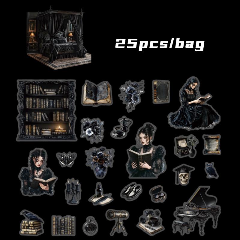 Mr. Paper, 6 Styles Black World Pet Sticker Pack, Handbook Stickers, Student Stationery Decorative Stickers Gifts 2026
Mr. Paper, 6 Styles Black World Pet Sticker Pack, Handbook Stickers, Student Stationery Decorative Stickers Gifts 2026