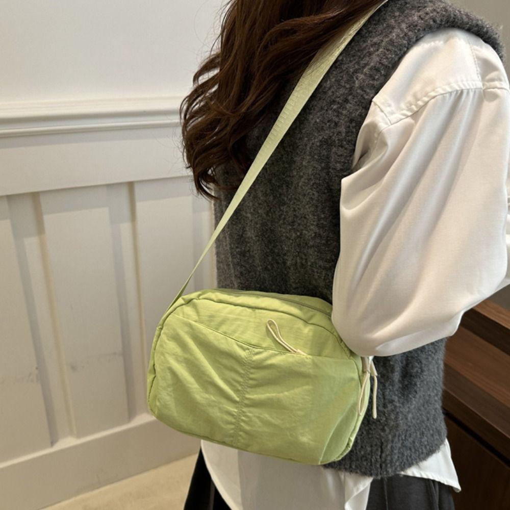 Large Capacity Sling Crossbody Bag Japanese Style Versatile Waist Pack Nylon Square Bag Student зелёный
Large Capacity Sling Crossbody Bag Japanese Style Versatile Waist Pack Nylon Square Bag Student зелёный