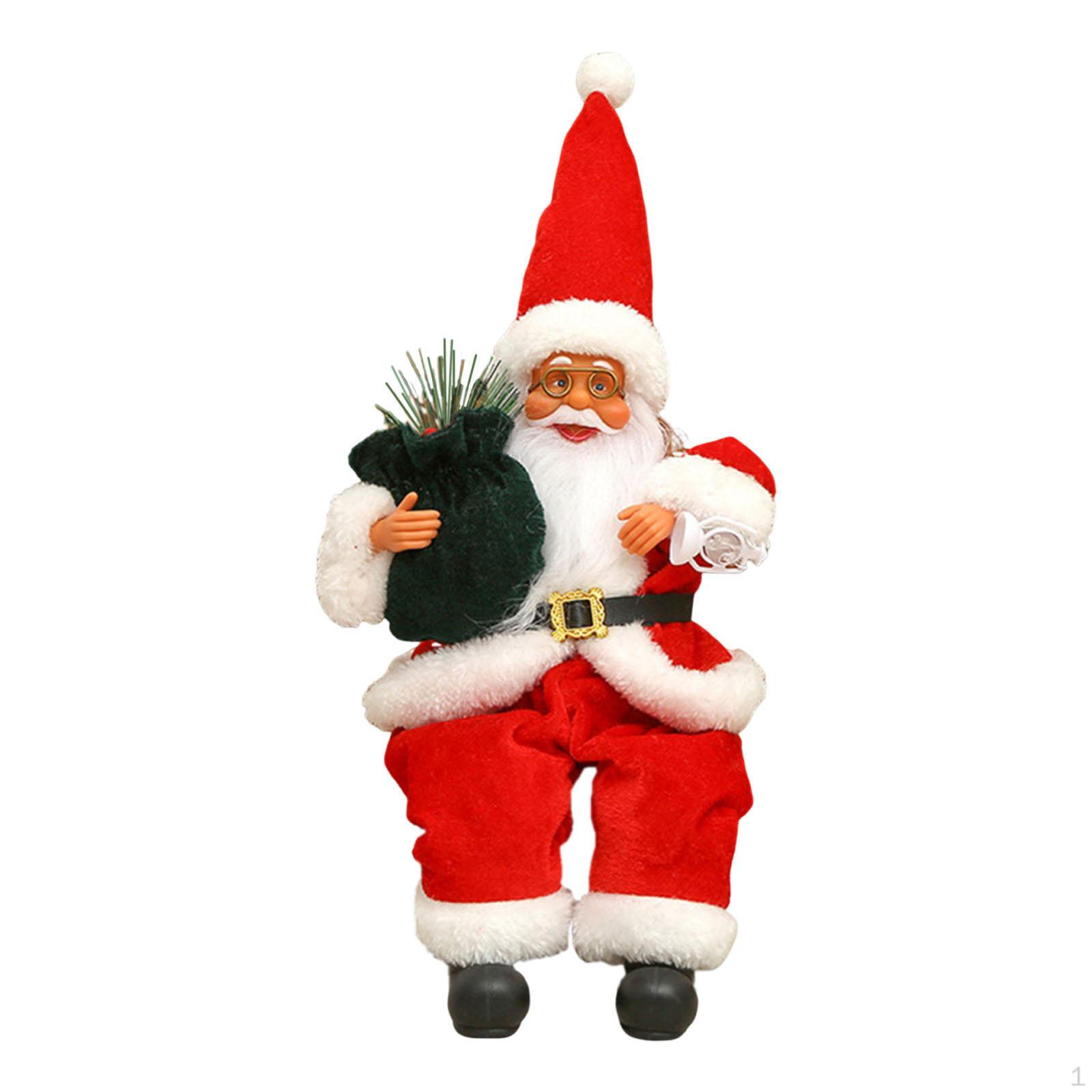 Лялька Санта Клаус Різдвяна сцена Фігурка Ремесла Колекція подарунків на день народження Креативний різдвяний декор Орнамент червоний
Лялька Санта Клаус Різдвяна сцена Фігурка Ремесла Колекція подарунків на день народження Креативний різдвяний декор Орнамент червоний