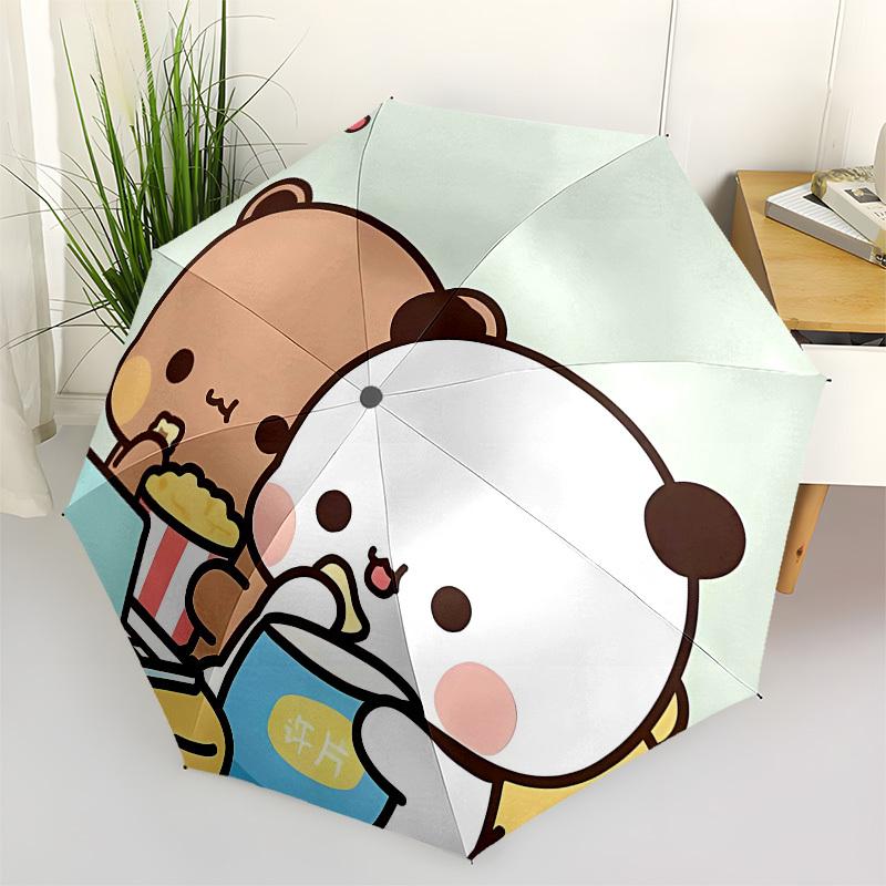 Cute cartoon characters, Snack time Automatic Opening and Closing, 8 rib Structure Portable Umbrella, Suitable for Men and Women in All Seas
Cute cartoon characters, Snack time Automatic Opening and Closing, 8 rib Structure Portable Umbrella, Suitable for Men and Women in All Seas