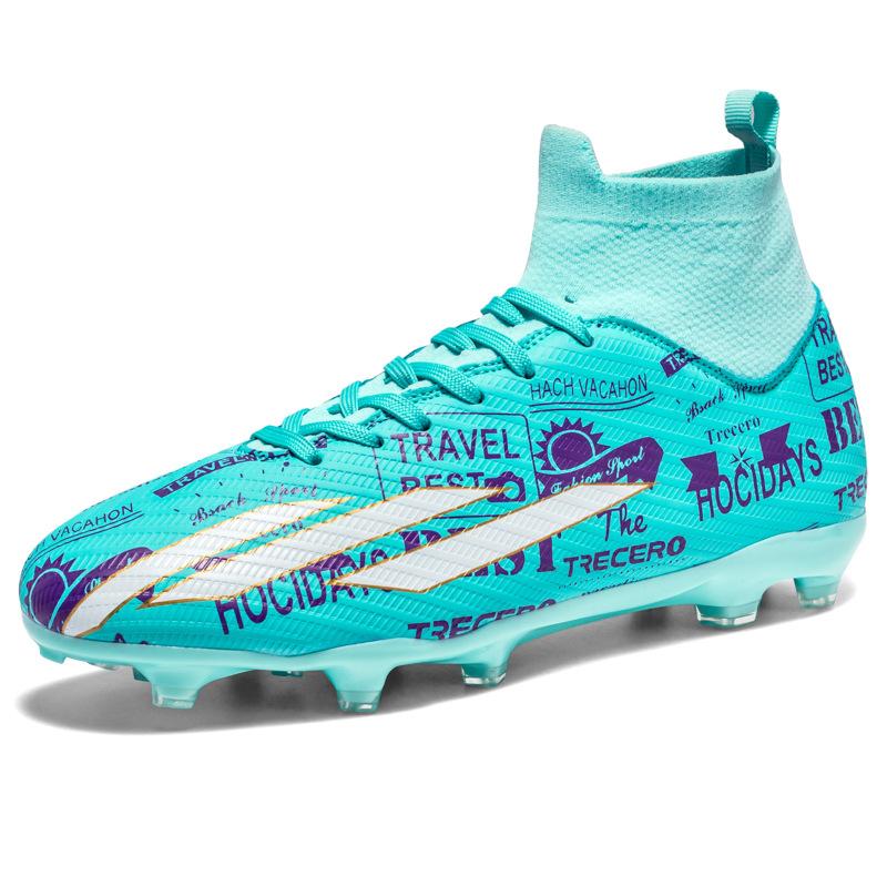 Large size mandarin duck two-color football shoes long nails AG broken nails TF adult student training sports running shoes 35
Large size mandarin duck two-color football shoes long nails AG broken nails TF adult student training sports running shoes 35