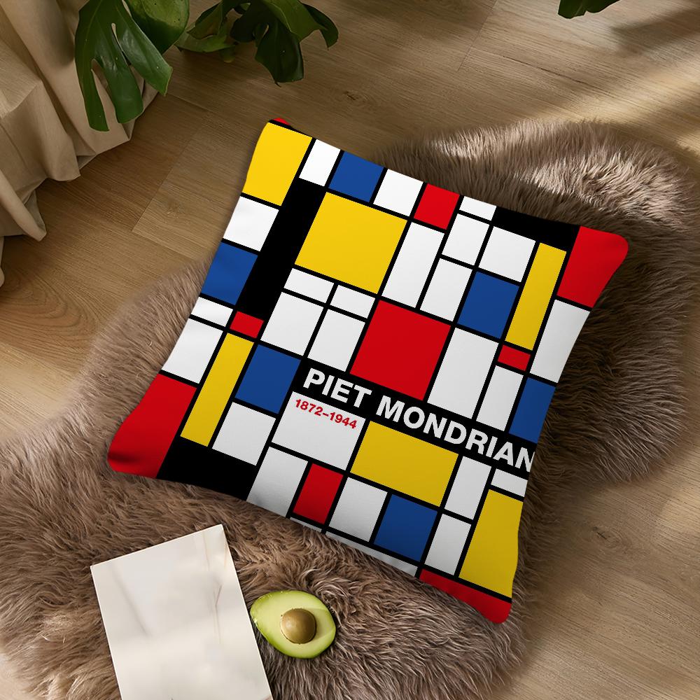 Abstract Painting Piet Mondrian Art Simple For Bedroom Car Coffee Shop Room Soft and Living Room Sofa Decorative Pillow Case 40cmx40cm
Abstract Painting Piet Mondrian Art Simple For Bedroom Car Coffee Shop Room Soft and Living Room Sofa Decorative Pillow Case 40cmx40cm