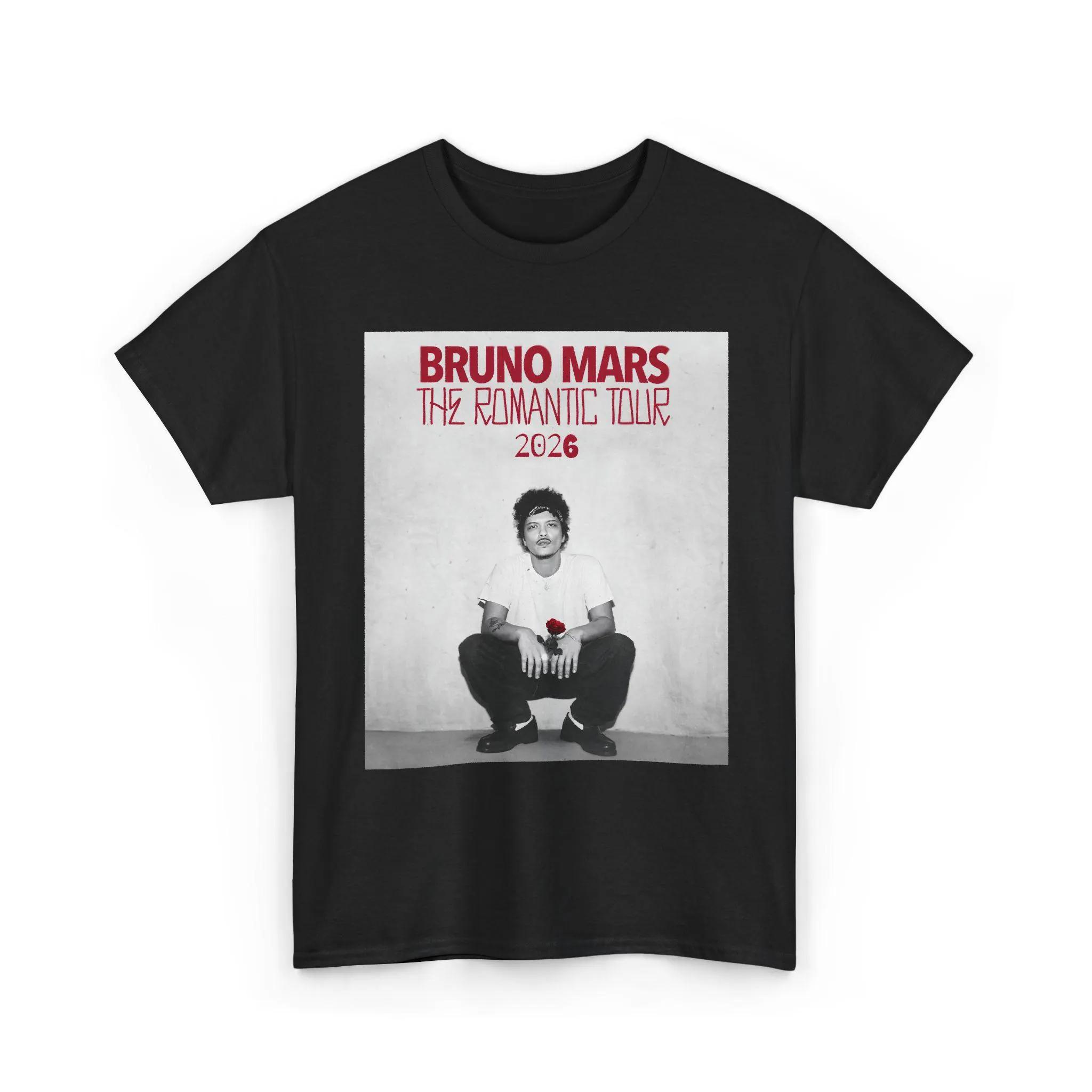 Bruno Mars The RoUnisextic Tour 2026 graphics 100cotton Unisex shirt Y2K ONeck Short Sleeve Unisexs Womens summer Tshirt fan gifts S
Bruno Mars The RoUnisextic Tour 2026 graphics 100cotton Unisex shirt Y2K ONeck Short Sleeve Unisexs Womens summer Tshirt fan gifts S