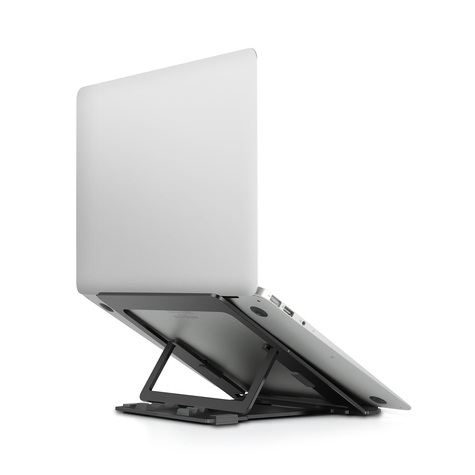 JP-1 Aluminum Alloy Adjustable Laptop Stand Foldable Notebook Desktop Mount Cooling Bracket Dark Grey
JP-1 Aluminum Alloy Adjustable Laptop Stand Foldable Notebook Desktop Mount Cooling Bracket Dark Grey