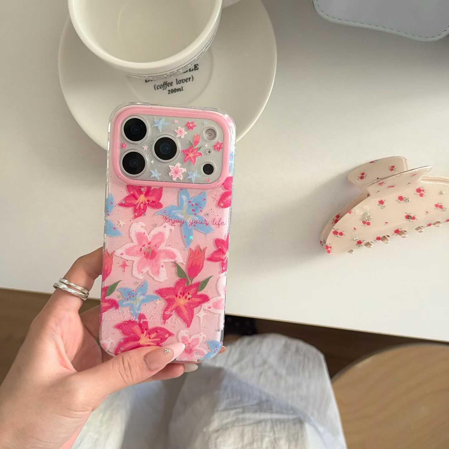 Spring Glitter Lily iPhone 16/17 Pro Max Case with Apple 15 Chain iPhone 15
Spring Glitter Lily iPhone 16/17 Pro Max Case with Apple 15 Chain iPhone 15