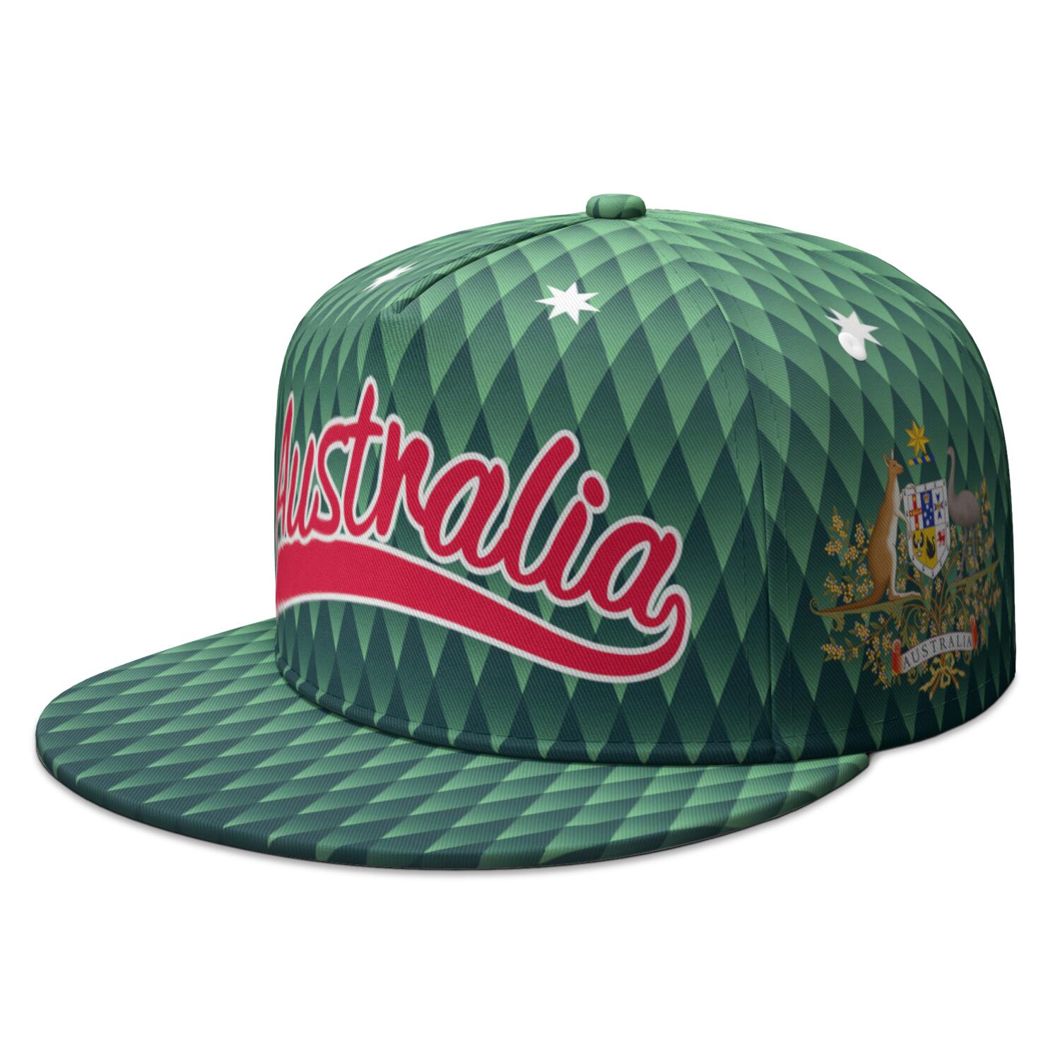 Australia Free Custom Name Number Logo Print Photo Flat Brimmed Cap White Blue Black Red Aus Flag Nation Country Hip-hop Hat
Australia Free Custom Name Number Logo Print Photo Flat Brimmed Cap White Blue Black Red Aus Flag Nation Country Hip-hop Hat