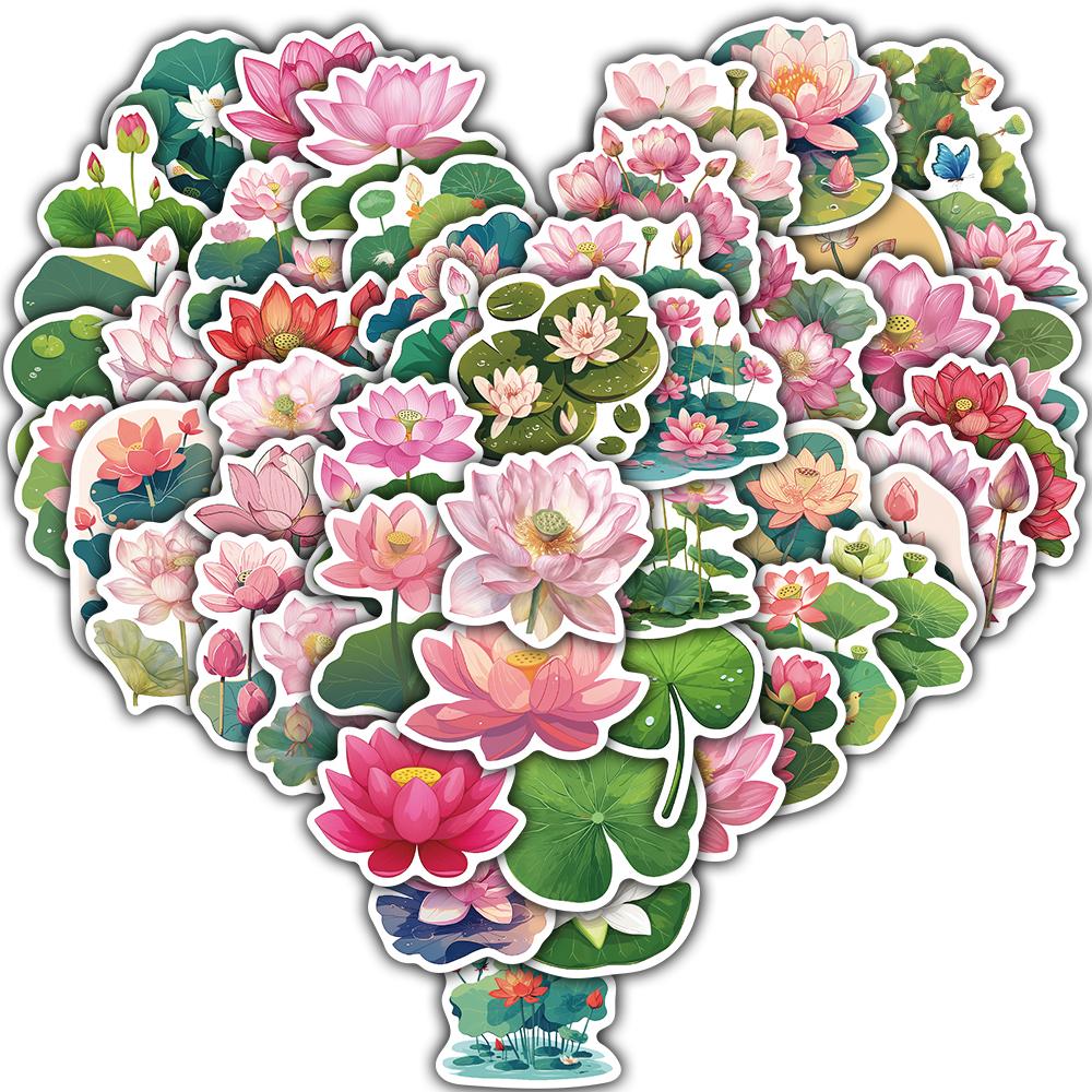 50PCS Kawaii Lotus Sticker Landscaping Gift Scrapbooking Stationery Coffee Phone Stationery Laptop Luggage Cute Graffiti Sticker
50PCS Kawaii Lotus Sticker Landscaping Gift Scrapbooking Stationery Coffee Phone Stationery Laptop Luggage Cute Graffiti Sticker