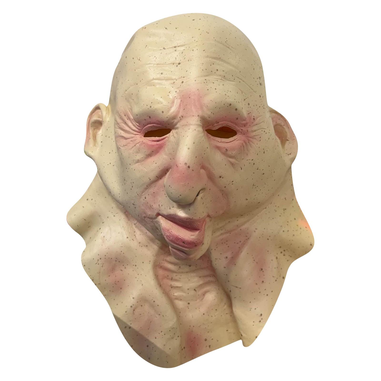 Маска для старої жінки. Хеллоуїн. Моторошна маска від зморшок. Латексна косплей-реквізит для вечірки як показано кольору
Маска для старої жінки. Хеллоуїн. Моторошна маска від зморшок. Латексна косплей-реквізит для вечірки як показано кольору