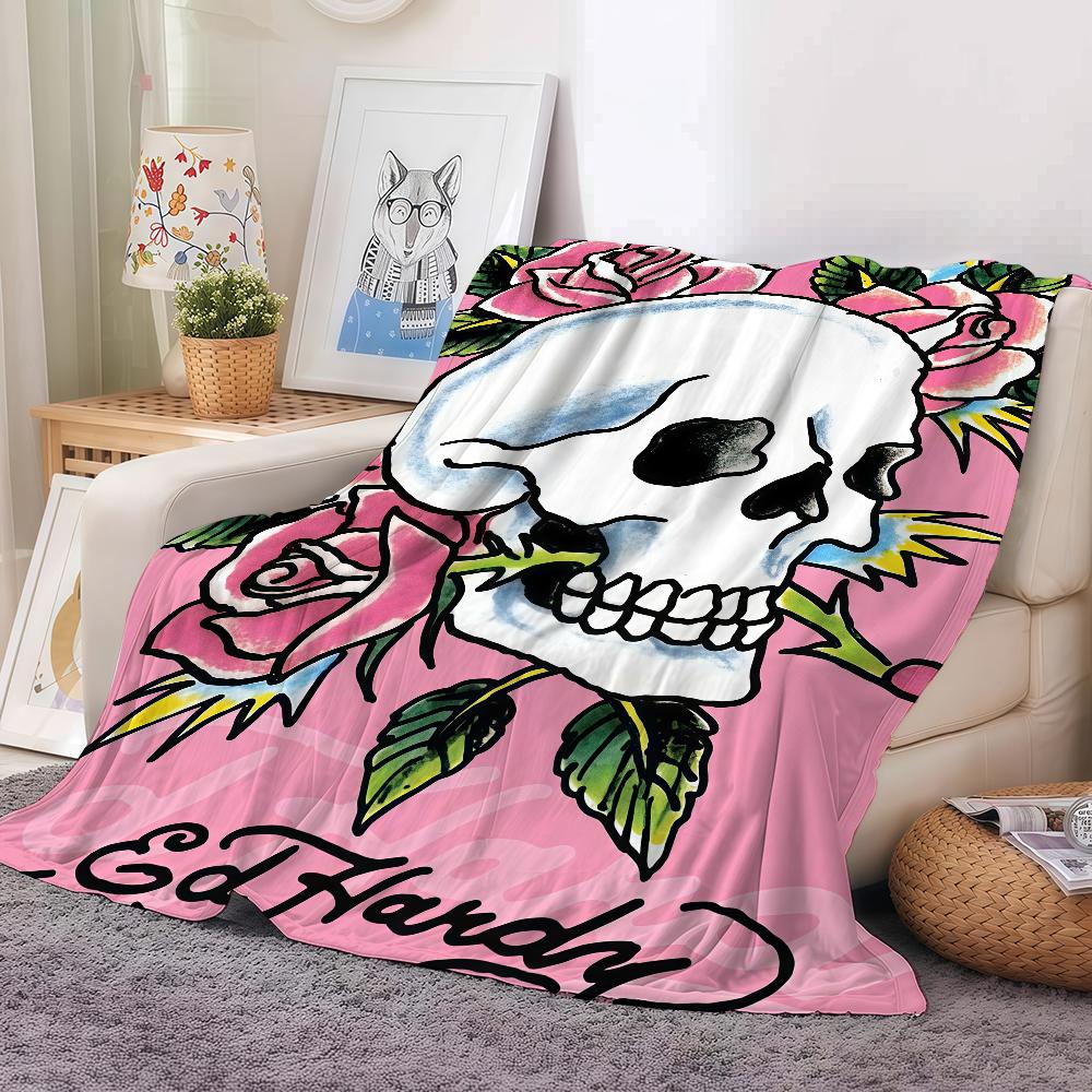 Fashion Brand E-Ed H-Hardy Blanket Warm And Soft Suitable For Bedroom Living Room Sofa Bed Office Travel Camping 30x40in
Fashion Brand E-Ed H-Hardy Blanket Warm And Soft Suitable For Bedroom Living Room Sofa Bed Office Travel Camping 30x40in
