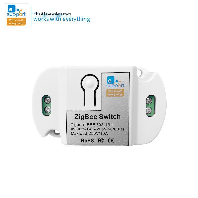 Мини-умный переключатель-контроллер Weilian Zigbee - Совместим с Echo и Google Home Size CK2101007002
Мини-умный переключатель-контроллер Weilian Zigbee - Совместим с Echo и Google Home Size CK2101007002