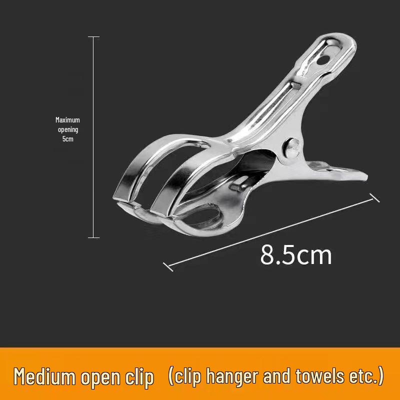 Нержавеющая сталь Ветрозащитная прищепка для одежды: Многофункциональный зажим для сушки одеял 1 piece set
Нержавеющая сталь Ветрозащитная прищепка для одежды: Многофункциональный зажим для сушки одеял 1 piece set
