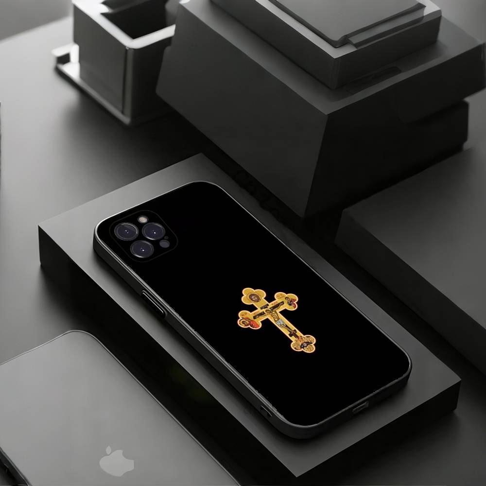 Orthodox Cross Icon Church ART Phone Case for iPhone 11Pro 13 12 11 Pro Max 16e 17 Air 16 15 14 Plus 11ProMax iPhone14
Orthodox Cross Icon Church ART Phone Case for iPhone 11Pro 13 12 11 Pro Max 16e 17 Air 16 15 14 Plus 11ProMax iPhone14