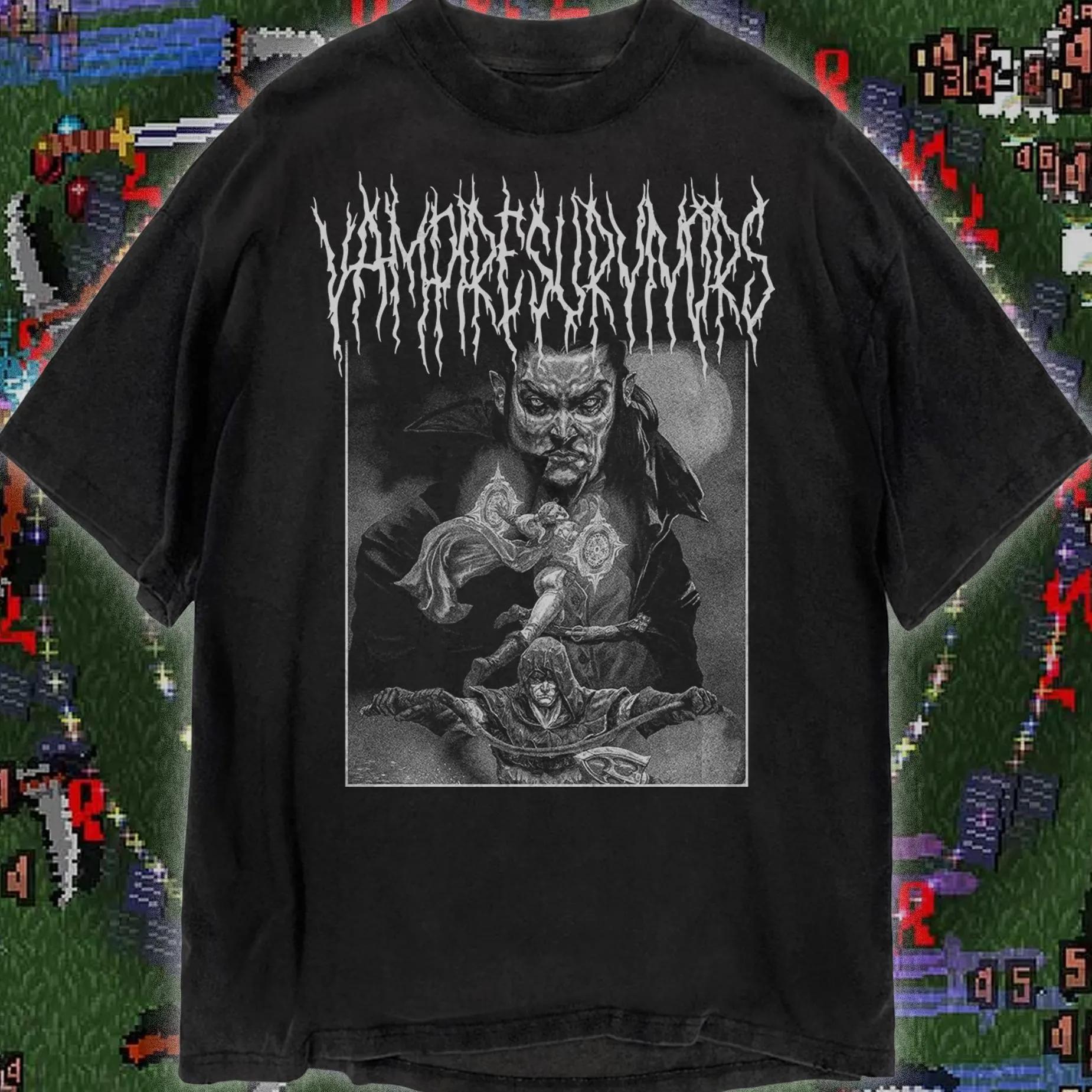 Vampire Survivor Tshirt Suitable for Both Unisex and Women Ponkru Metal Electronic Game Tshirt S
Vampire Survivor Tshirt Suitable for Both Unisex and Women Ponkru Metal Electronic Game Tshirt S