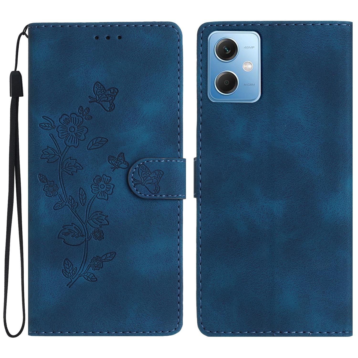 For Xiaomi Redmi Note 12 5G (China)/(India)/(Global)/Poco X5 5G Leather Phone Case Wallet Flower Imprint Stand Cover Blue
For Xiaomi Redmi Note 12 5G (China)/(India)/(Global)/Poco X5 5G Leather Phone Case Wallet Flower Imprint Stand Cover Blue