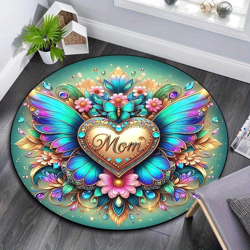 1pc Soft, Absorbent & Non Slip Mother s love Round Rug Soft Circle Rug for Living Room & Bedroom Decor, Chair Mats, and Unforgettable Home G 80cm by 80cm
1pc Soft, Absorbent & Non Slip Mother s love Round Rug Soft Circle Rug for Living Room & Bedroom Decor, Chair Mats, and Unforgettable Home G 80cm by 80cm