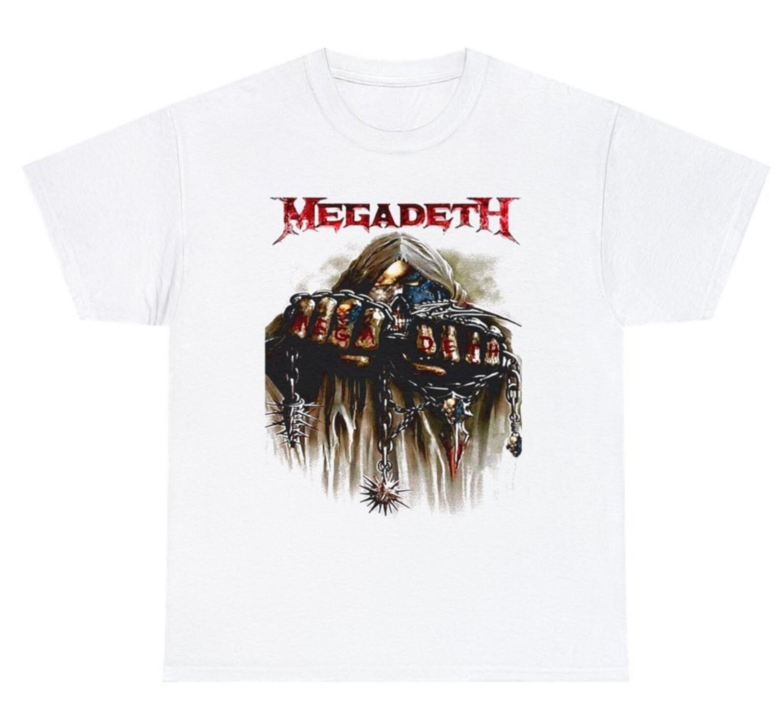 26 Rare Megadeth Short Sleeve T-Shirt Cotton White Size S to 5XL Gift Fans Unisex T-Shirt M
26 Rare Megadeth Short Sleeve T-Shirt Cotton White Size S to 5XL Gift Fans Unisex T-Shirt M