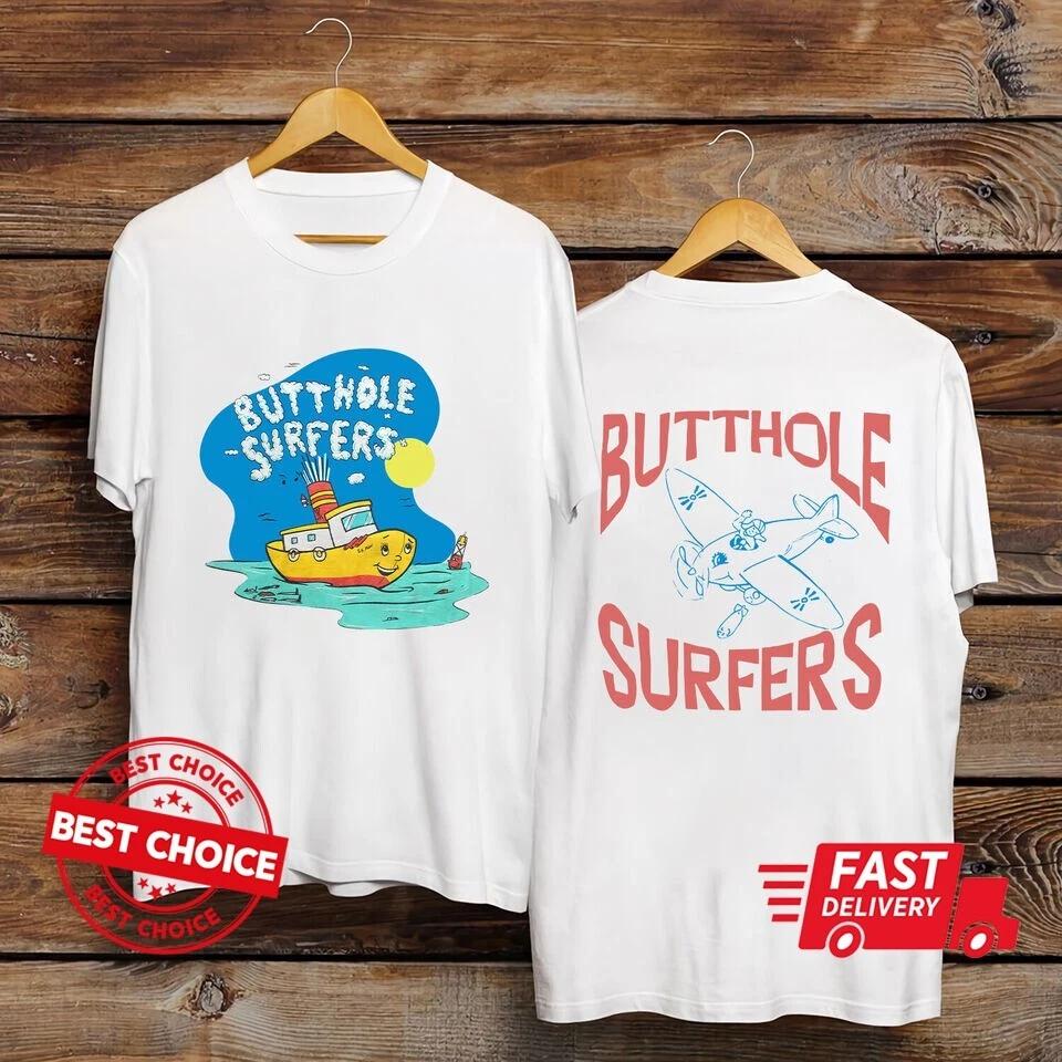 1993 Butthole Surfers Unisex White T-Shirt S-3XL Q1245 L
1993 Butthole Surfers Unisex White T-Shirt S-3XL Q1245 L
