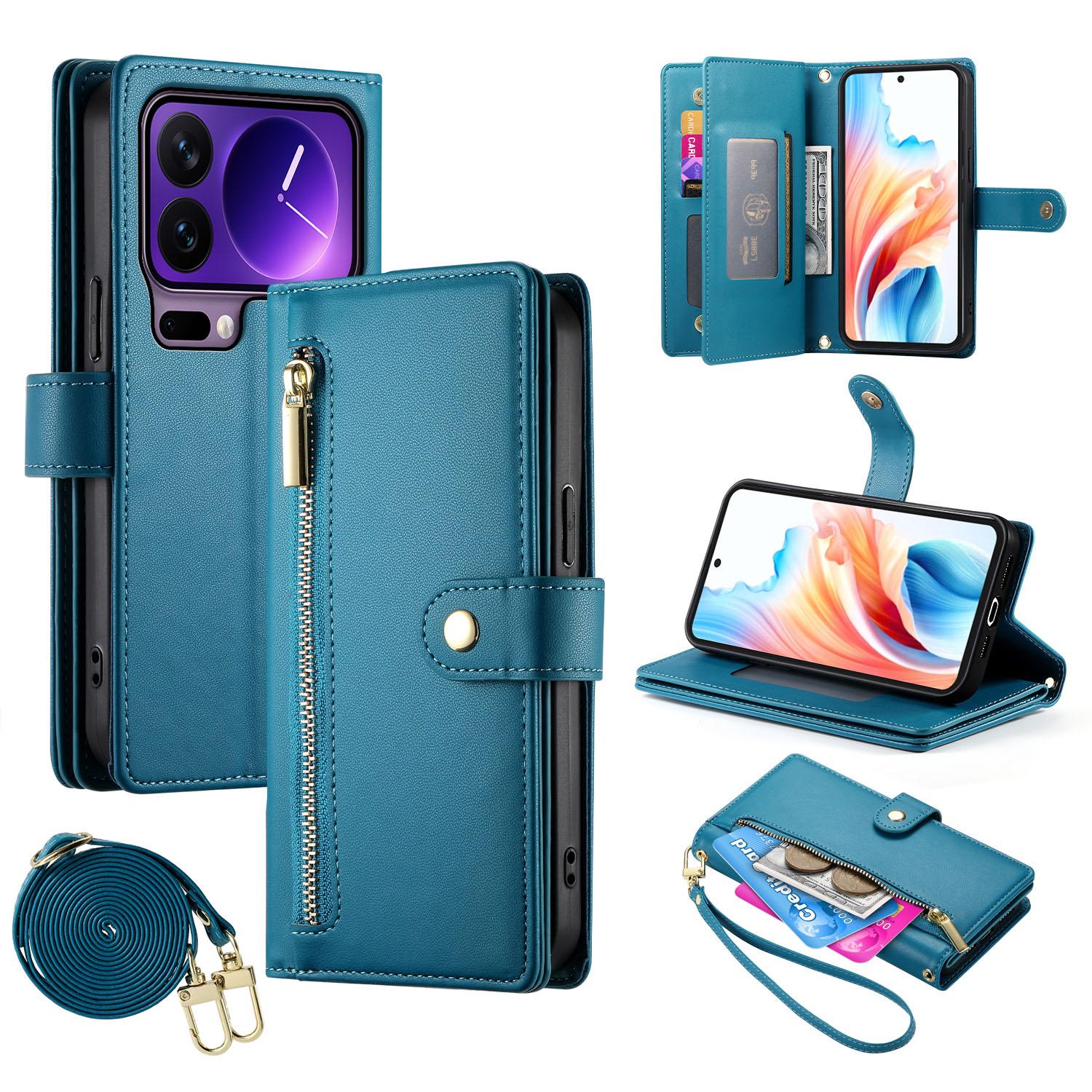 For Xiaomi 17 Pro Case Zipper Pocket Wallet Leather Phone Cover with Straps
For Xiaomi 17 Pro Case Zipper Pocket Wallet Leather Phone Cover with Straps