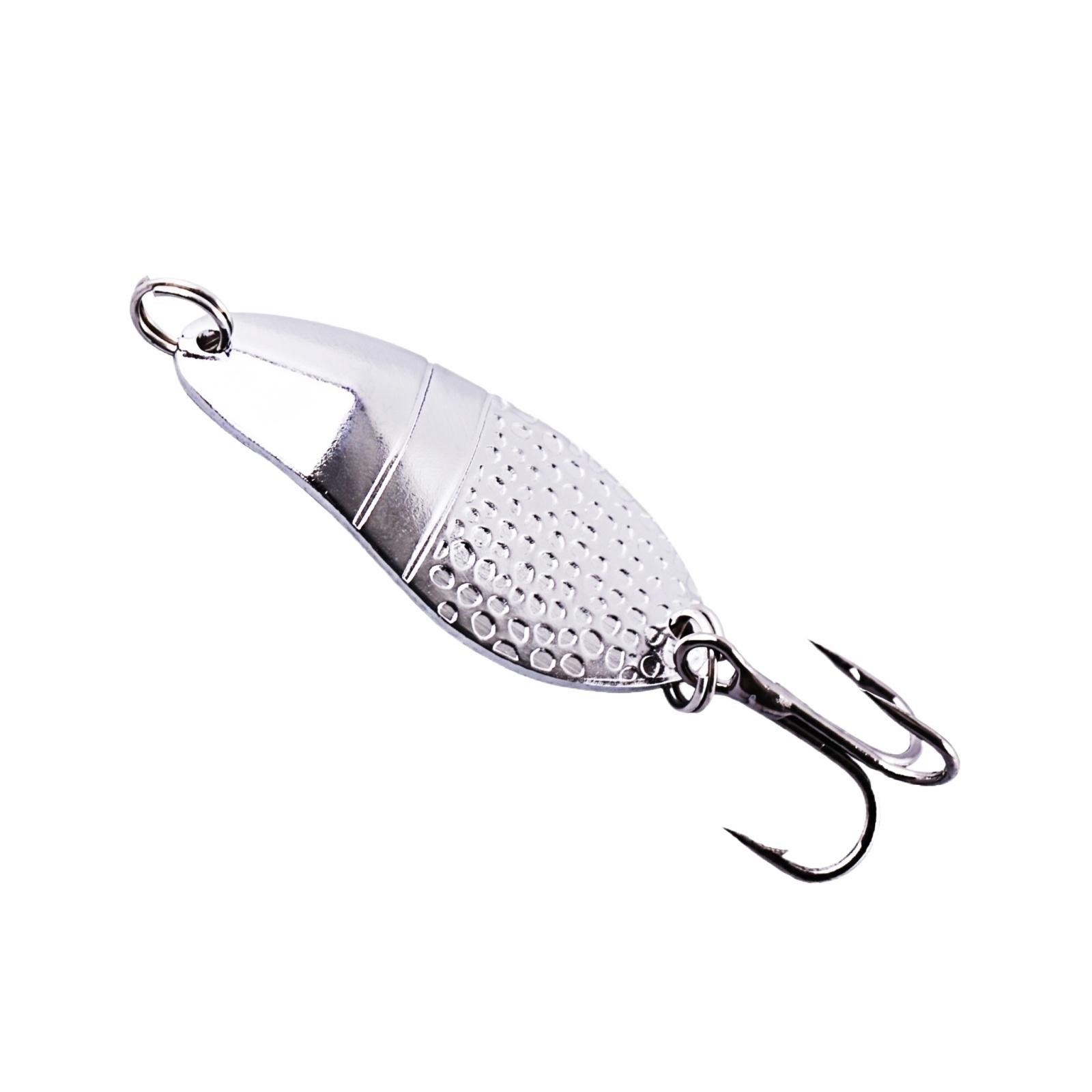 Fishing Spoon Lure Metal Bait Artificial Bionic Casting Lure Hard Bait with Treble Hook for Freshwater Saltwater Fishing one size
Fishing Spoon Lure Metal Bait Artificial Bionic Casting Lure Hard Bait with Treble Hook for Freshwater Saltwater Fishing one size