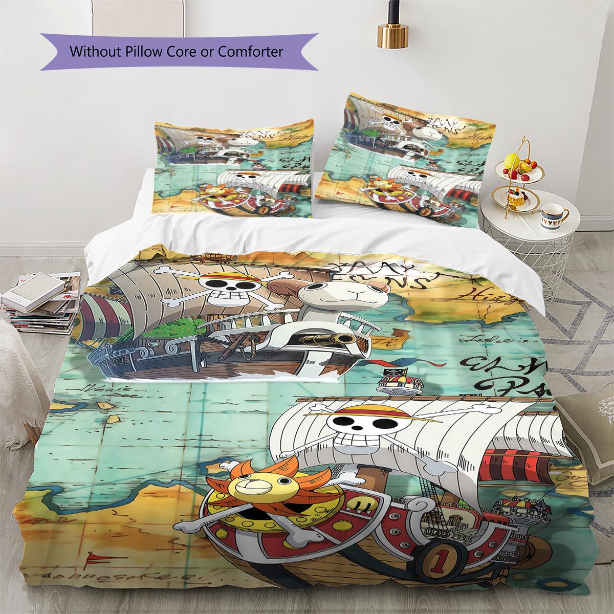 ONE PIECE Anime 3pcs Duvet Cover Set, Digital Print Bedding, No Core, Soft Children s Bedroom Gift Set -HYQ48 135x200cm
ONE PIECE Anime 3pcs Duvet Cover Set, Digital Print Bedding, No Core, Soft Children s Bedroom Gift Set -HYQ48 135x200cm